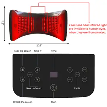 Bestqool 7 Color Photon LED Light