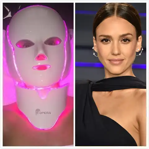 Jessica Alba’s LED Light Skin Therapy
