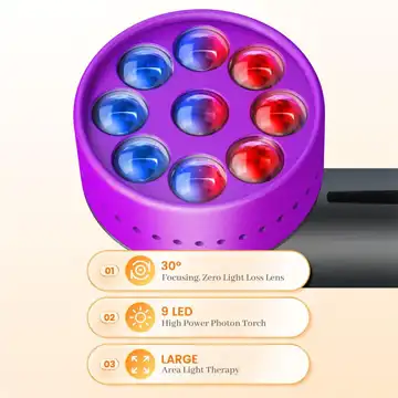 scienlodic red light therapy wand review