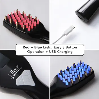 Kiierr Restore 4-in-1 Light Therapy Comb