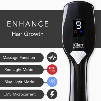 Kiierr EMS Light Therapy Comb