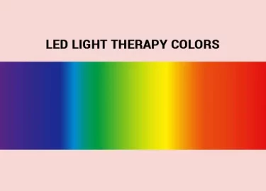 Colores de terapia de luz LED | Beneficios de los colores en el espectro de luz LED 