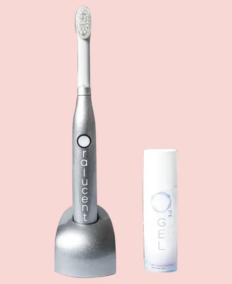 Oralucent Blue and Red Light Toothbrush